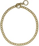 Bonezz K9 Shop Correctieketting kleine schakel - Messing - 3mm x 45cm
