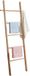 Relaxdays Handdoekladder - Hout - 43x170 cm - Naturel