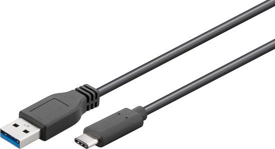 Goobay USB-C naar USB-A kabel - USB3.0 - 3 meter - Zwart (10 stuks)