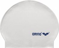 Arena Soft Latex white/navy zwemmuts voor heren