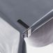 B Living Bv 4x pince pour nappe argent 5 x 4 cm inox