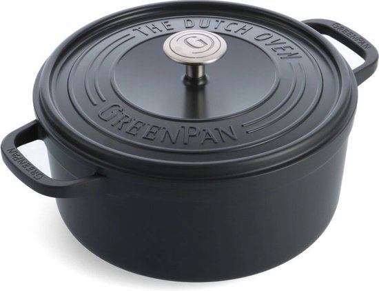 GreenPan Featherweights Braadpan - Grijs - Ø26cm - Keramisch - Met Deksel