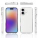 Apple Coque Hybride iPhone 18 Résistante aux Rayures - Transparente