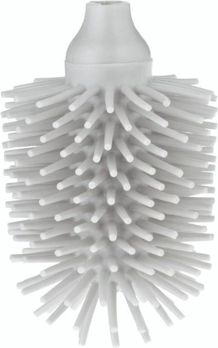 Kela La Brosse WC-reserveborstelkop - Siliconen - Grijs