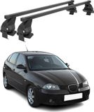 Omac Barres De Toit Transversales En Acier Pour Seat Ibiza Iii 2002-2008
