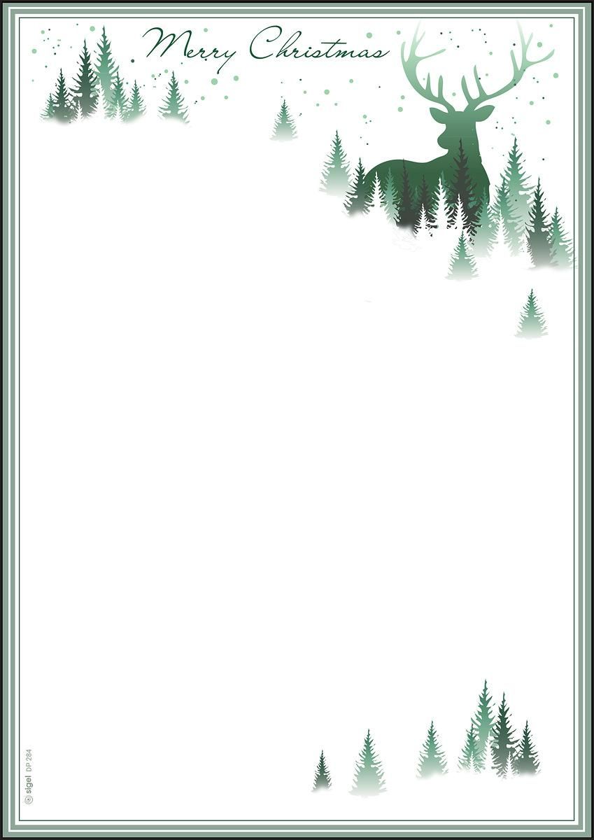 Sigel DP284 - Creatief papier - wit, groen - FSC