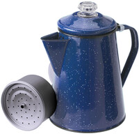 GSI Emaille Koffiepot - 8 Kopjes - Blauw
