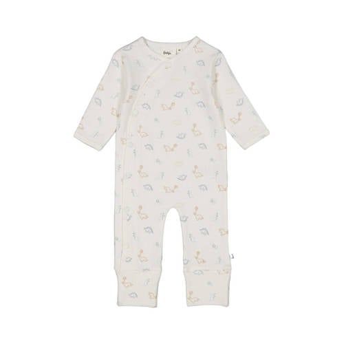 Feetje boxpak Dino offwhite/blauw/bruin