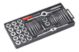 Meister Jeu de tarauds et filières 40 pièces W - WU8832050