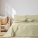 AmeliaHome Sprei met pompons 220x240 cm bedsprei Meadore | tweezijdig ultrasoon stiksel polyester beige