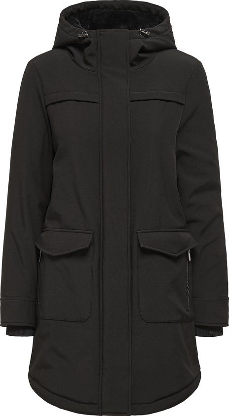 ONLY ONLMAASTRICHT PARKA OTW NOOS Dames Jas - Maat L - Black