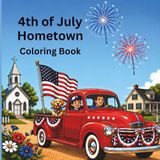4th of July Hometown Coloring Book
