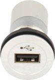 Schlegel RRJ_USB_AA_B USB-inbouwbus 2.0 Bus, inbouw Met LED-kleurring: blauw 1 stuk(s)