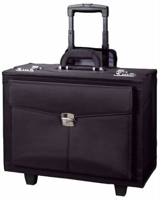 Alassio Trolley Pilotenkoffer ROCCA II - Zwart - EAN: 4021068450343