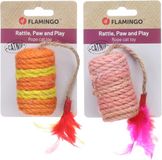 Flamingo JCHAT ORARO SISAL rol + veer, 25 x 4,5 x 4,5 cm, assortiment