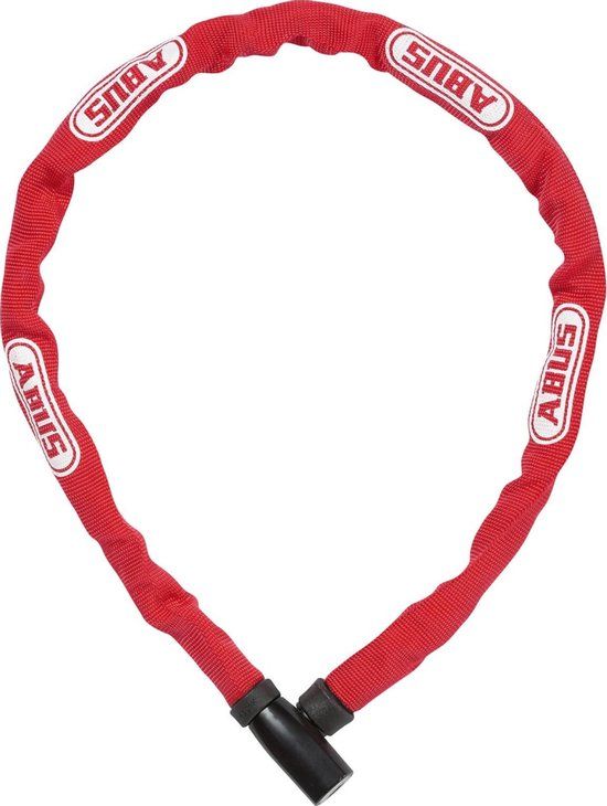 Abus Steel-O-Chain 4804K/75 - Rood - Kettingslot