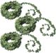 Rayher hobby materialen Rayher Hobby Gmbh 3x Mini klimop kunstplant guirlande 7,5 meter - Groen