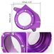 Surron Couvercle de courroie de moteur - Light Bee X/S L1E - Protection de l'entraînement et de la transmission - Aluminium - Violet
