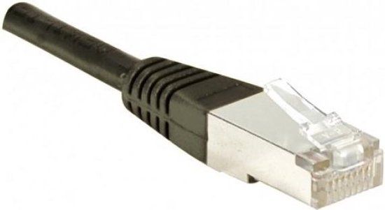 CUC Exertis Connect 852562 netwerkkabel Zwart 0,5 m Cat6 F/UTP (FTP)