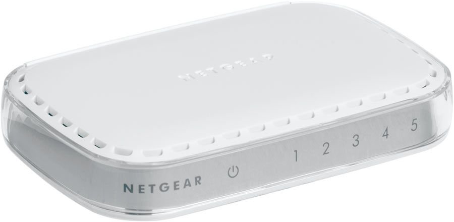 NETGEAR GS605 - 5-poorts Gigabit Ethernet Switch - Unmanaged - Wit