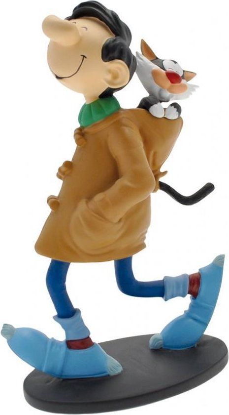 Plastoy Guust Flater in Duffel Coat beeldje
