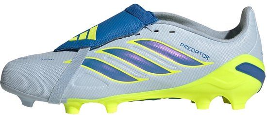 Adidas Performance Predator League Fold-Over Tongue Firm Ground Voetbalschoenen Kids - Blauw
