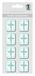 Ursus 564000342 - Creatieve accessoires, Jezus, Kruis, 8 stuks, aqua