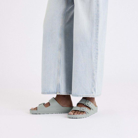 Birkenstock Sandalen Arizona Eva - Vrouwen - Maat 38 - Groen