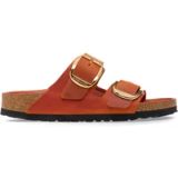 Birkenstock ARIZONA LEATHER BIG BUCKLE - Femme pantoufles - Orange - Taille 40