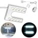 Lampe LED pour machine à coudre, col de cygne, pied magnétique, prise UE