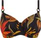 Fantasie PICHOLA UW GATHERED FULL CUP BIKINI TOP Femme Haut de bikini - Noir - Taille 75G