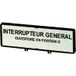Eaton ZFS63-T0 047424 Support d'étiquette avec étiquette 1 pc(s) Pièce