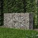 vidaXL Gabion - 200x50x100 cm - Acier galvanisé - Argent