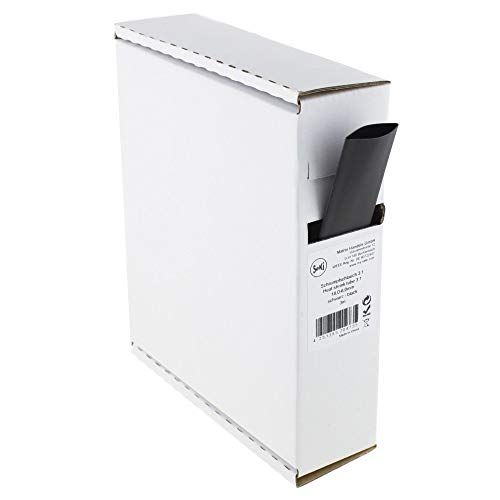 Krimpkous zwart 3:1, 18,0-6,0mm, 3 meter - dispenser box