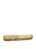 Golddachs Horn kapperskam gedeeld getand, 17 cm