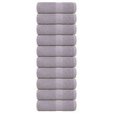 vidaXL FROGN Washandjes - 10 stuks - 30x30 cm - 360 g/m² - Grijs