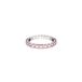 Swarovski Matrix Ring Zilverkleur Maat 50 Roze Kristal
