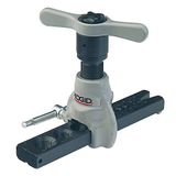 RIDGID 83037 Model 458R uitgebreid 45 graden SAE flitsgereedschap, snel instelbaar voor buizen van 1/8 inch tot 3/4 inch, precisie-flitsgereedschap, snelverstelbaar