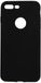 Beschermhoes Shot Case Beschermhoes van silicone voor iPhone 7 Plus, Apple mat, ultradun, gelbescherming, zwart