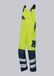 BP 2237-590-6614-39/40s tuinbroek voor mannen, stretch bretels met clipbevestigingen, 48,5% modacryl/34% katoen/17% polyamide/0,5% andere vezels, waarschuwingsgeel/nachtblauw, 39/40S maat