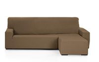 Martina Home Emilia Zonneligstoel, leer, arm rechts, kort