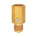 RIEGLER 102683-9018/S Schokdemper voor manometer, G 1/2, PN 400 bar, van staal, 1 stuk