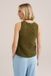 WE Fashion Dames gehaakt singlet Olive green