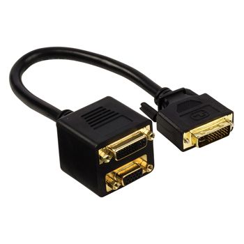 Valueline DVI-I/DVI-I + VGA - 0.2m