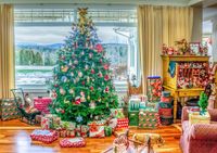 Bluebird Puzzle Kerstpuzzel Christmas at Home - 500 pièces
