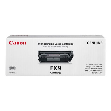 Canon FX9 Toner Cartridge - Black - Original