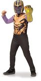 Kostuum RUBIE'S Thanos kostuum + oneindigheidshandschoen, 5-6 jaar