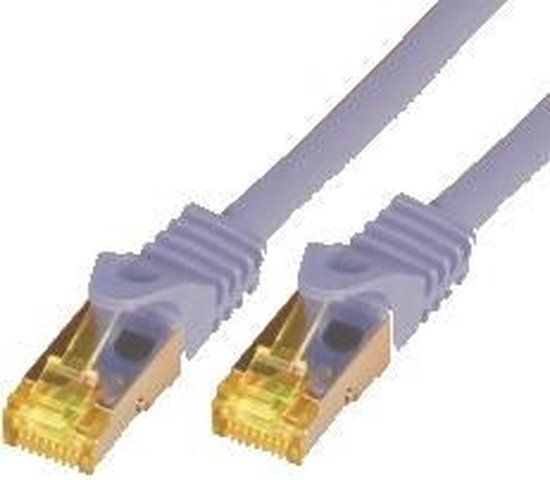 M-Cab 0.25m CAT7 S-FTP netwerkkabel Rood