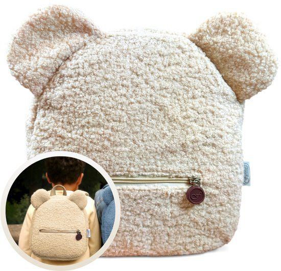 Funnies Rugzak Teddy met Oortjes Milk