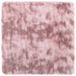 vidaXL Hoogpolig vloerkleed NAVARRA 200x200 cm polyester stoffig roze